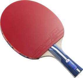 img 4 attached to 🏓 Harimoto Tomokazu 1800 Shakehand Table Tennis Racket - Butterfly Japan Series | Enhanced Speed, Spin, and Control | Ideal for Beginners | Red/Black