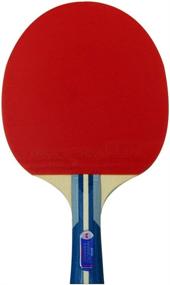 img 3 attached to 🏓 Harimoto Tomokazu 1800 Shakehand Table Tennis Racket - Butterfly Japan Series | Enhanced Speed, Spin, and Control | Ideal for Beginners | Red/Black