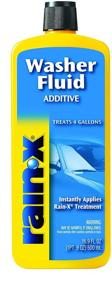 img 4 attached to Enhance Your Windshield Cleaning with Rain-X White RX11806D Washer Fluid Additive-16.9 fl. oz, 500. ml