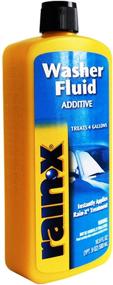 img 3 attached to Enhance Your Windshield Cleaning with Rain-X White RX11806D Washer Fluid Additive-16.9 fl. oz, 500. ml