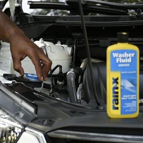 img 1 attached to Enhance Your Windshield Cleaning with Rain-X White RX11806D Washer Fluid Additive-16.9 fl. oz, 500. ml