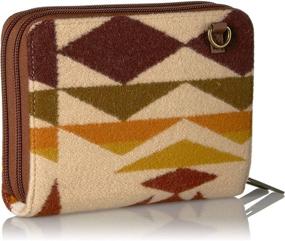 img 3 attached to Pendleton Womens Wallet Strap Redtop Women's Handbags & Wallets