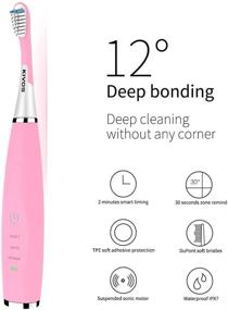 img 1 attached to Kivos Toothbrush Electric Rechargeable Waterproof