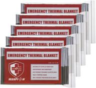 🏃 waterproof emergency survival blankets for marathons: occupational health & safety products for emergency response equipment logo