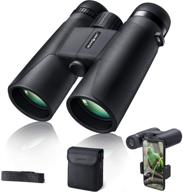 🔭 rivmount 10x42 bak-4 roof prism fmc lens binoculars - hd compact durable binoculars for adult birdwatching, hunting, hiking, and traveling with carrying bag and strap logo