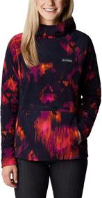 img 4 attached to Columbia Womens Hooded Fleece Medium Women's Clothing