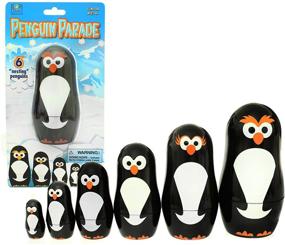 img 3 attached to 🐧 Adorable Penguin Nesting Dolls: Explore the World of Matryoshka Penguins!