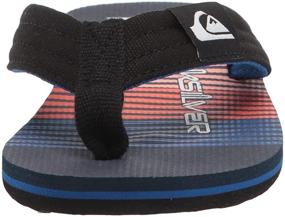 img 3 attached to Quiksilver Molokai Layback Flip Flop Обувь и аксессуары для маленьких мальчиков на открытом воздухе