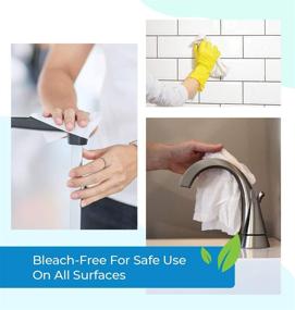 img 3 attached to 🧼 Dr J's Surface Disinfectant Wipes - Powerful Bleach-Free Cleaning Solution for Home and Hospital Use - 160 Ct., Kills 99.99% of Germs and Bacteria Instantly!