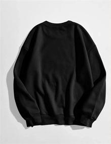 img 3 attached to SAFRISIOR Oversized Brooklyn Sweatshirt Crewneck Outdoor Recreation and Hiking & Outdoor Recreation Clothing