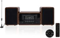 🔊 keiid stereo shelf system: powerful bookshelf speakers with cd player, bluetooth & fm radio - ultimate home entertainment logo