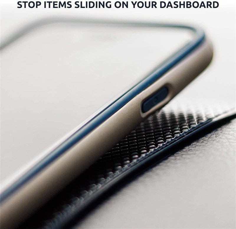 Olixar Non-Slip Sticky Dashboard Mat With Phone Holder - Black