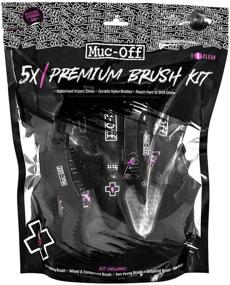 img 4 attached to 🚲 Muc Off – 206 5-Piece Premium Bike Cleaning Brush Kit, Black" - Enhanced SEO-friendly product name for better visibility.