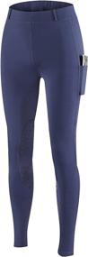 img 4 attached to BALEAF Breeches Equestrian Horseback Silicone Sports & Fitness