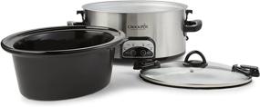 img 2 attached to 🥘 Crock-Pot SCCPVL605-S, 6 Quart Stainless Steel