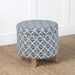 img 3 attached to Classics Round Storage Ottoman Flared