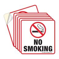 smoking signs stickers laminated resistance logo