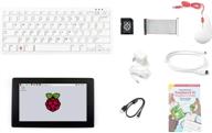 набор waveshare raspberry pi 400 с 7-дюймовым hdmi сенсорным дисплеем 1024×600 пикселей hdmi порт до 5-точечной емкостной поддержки (9 предметов) логотип