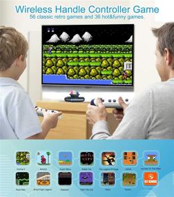 img 1 attached to 🎮 Colorful Wireless Gamepads for Kids - Enhance Somatosensory Experience