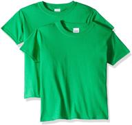 gildan heavy cotton t shirt boys' 2 pack - tops, tees & shirts in boys' clothing logo