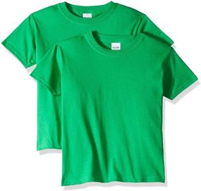 img 1 attached to Gildan Heavy Cotton T Shirt Boys' 2 Pack - Tops, Tees & Shirts in Boys' Clothing