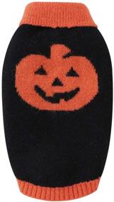 img 4 attached to Neiwech Sweater Halloween Pumpkin Knitwear