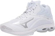 🏐 mizuno women's wave lightning z6 mid volleyball shoe: superior performance for volleyball players logo