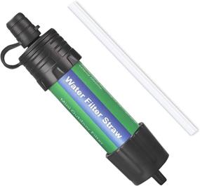 img 4 attached to 🚰 Easiestsuck Water Filter Straw: Portable Mini Purifier for Survival, Camping, Hiking & Emergency Drinking