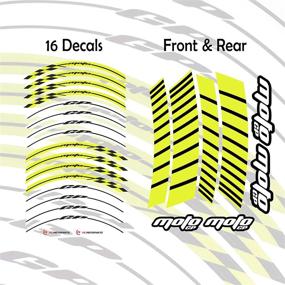 img 2 attached to MC MOTOPARTS Наклейки Наклейки Compatible