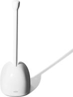 🚽 efficient and hygienic: oxo good grips toilet plunger with cover in white logo