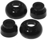 🖤 pack of 4 black ball joint boot kit - prothane 19-1716-bl logo