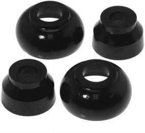 img 1 attached to 🖤 Pack of 4 Black Ball Joint Boot Kit - Prothane 19-1716-BL