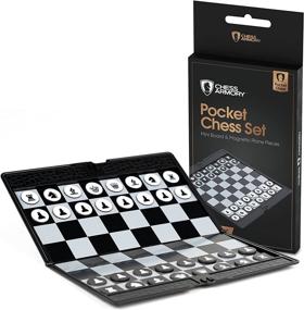 img 4 attached to Unforgettable Mind Sharpening Pocket Chess Armory