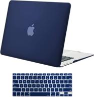 mosiso plastic hard shell case & keyboard cover skin for macbook air 11 inch (a1370 & a1465) - navy blue: product review and best deals logo