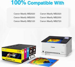 img 3 attached to ONEINK Compatible Cartridges Replacement PGI 1200XL