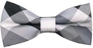 💎 diamond gingham designer narrow width wedding men's accessories: optimized ties, cummerbunds & pocket squares logo