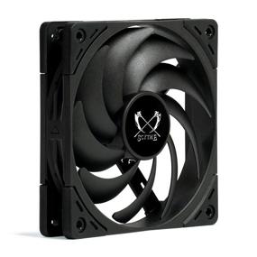 img 4 attached to 🌀 Scythe WS-120 Silent PC Fan, PWM 300-2400RPM, Optimized for Static Pressure