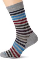 🧦 cozy comfort and style: smartwool's spruce street crew socks for men logo