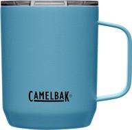 insulated stainless steel camp mug: camelbak horizon 12 oz - tri-mode lid for ultimate versatility логотип