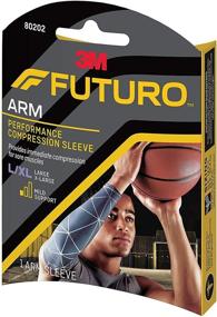 img 2 attached to 🏋️ Futuro Sport Performance Compression Arm Sleeve, Large/X-Large - Enhanced Support for Optimal Performance