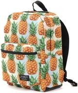 fydelity hipster fashion backpack pineapple women's handbags & wallets logo