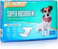 🐶 small disposable female dog diapers by all-absorb logo