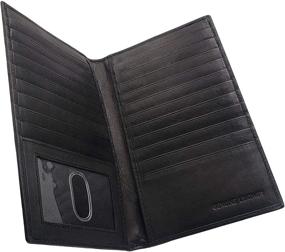 img 4 attached to 👔 Premium Men's Leather Wallets: Secure your Credit Cards with Genuine Leather Accessories