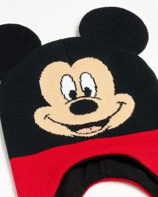 img 1 attached to Disney Mickey Winter Mitten Gloves: Boys' Accessories for Cold Weather Fun