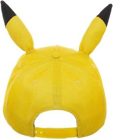 img 1 attached to Pokemon Pikachu Face Pre Curved Snapback
