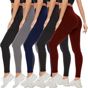 img 4 attached to Leggings High Leggings Women Premium Jeggings Size12 20 Sports & Fitness and Team Sports