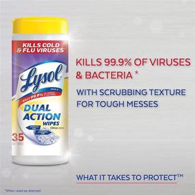 img 3 attached to Lysol Action Disinfecting Wipes Citrus Cleaning Supplies and Household Cleaners