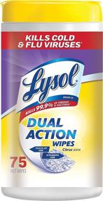 img 4 attached to Lysol Action Disinfecting Wipes Citrus Cleaning Supplies and Household Cleaners