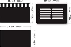 img 1 attached to 🐠 Bubblefin Aquarium Sump Refugium DIY Kit: Enhance Protein Skimmer Sump with Chamber Dividers