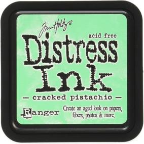 img 1 attached to 🌿 Ranger Tim Holtz Distress Ink Pad - Cracked Pistachio Shade